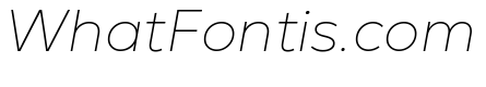 Nexa Text-Trial Thin Italic