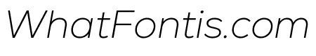 Nexa-Trial Extra Light Italic