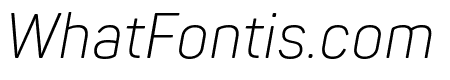 Panton Narrow-Trial Light Italic