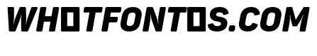 Panton Narrow Demo Black Italic