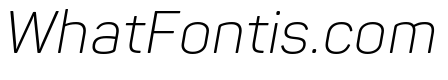 Panton-Trial Light Italic
