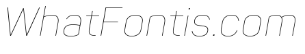 Panton-Trial Thin Italic