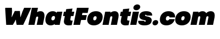Code Next-Trial Black Italic