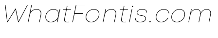 Code Next-Trial Hairline Italic