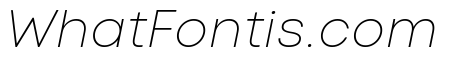 Code Next-Trial Thin Italic