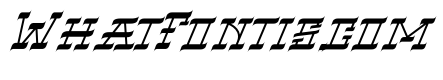 VIRGIL BLACK Narrow Italic