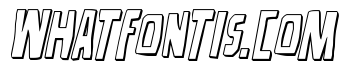 Disturbia 3D Italic