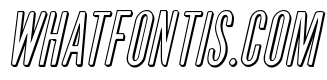 Slasher Film 3D Italic
