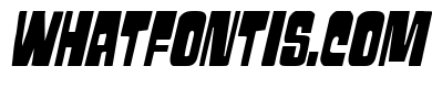 Movie Monster Condensed Italic