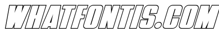 Punch Outline Super-Italic