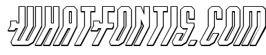 Crossbow Shaft 3D Italic