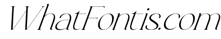 Luimp Light Italic