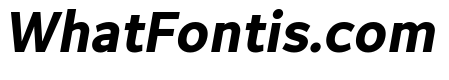Avancement 2020 Bold Italic