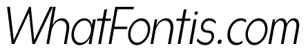 Gonzi Condensed PERSONAL USE Light Italic