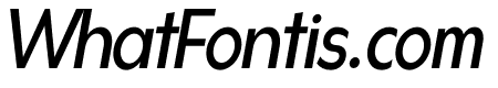 Gonzi Condensed PERSONAL USE Regular Italic
