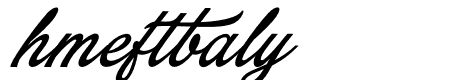 Myteri Script PERSONAL USE ONLY Bold Italic PERSONAL USE ONLY