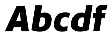Famiar PERSONAL USE ONLY ExtraBold Italic