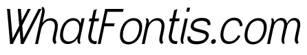 Greback Grotesque PERSONAL Italic