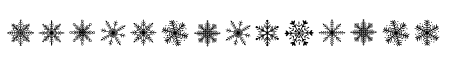 Snowflakes Font Regular