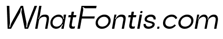 Mai Sans Medium Italic