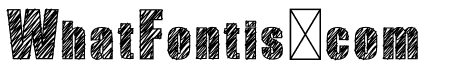 Pencil Scribble Font