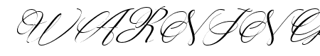 Christmas Calligraphy Italic