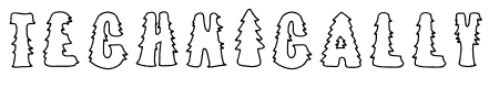 CHRISTMAS TREE FARM DOODLE