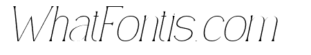Simply Conception Thin Italic