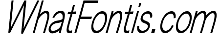 Aftermath Extracondensed Thin I Extra-condensed Thin Italic