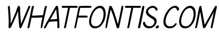 SF Cartoonist Hand SC Italic