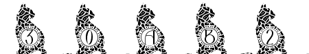 Funny Cat Mandala Monogram