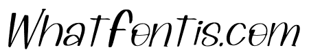 Spring Holiday Italic