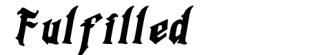 Grogoth Bold Italic
