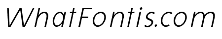 Avita Thin Italic
