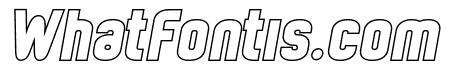 DetroitOutline Italic