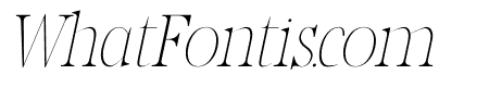 SEVERA THIN ITALIC