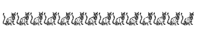 Excited Cat Mandala Monogram