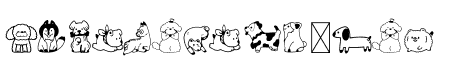 Cute Dogs Dingbats