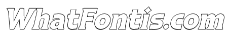 Chrafest Italic Outline