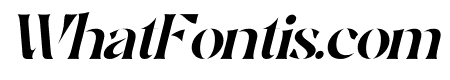 Brogte Italic