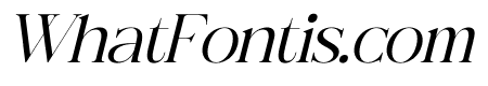 MELADU ROSE Italic