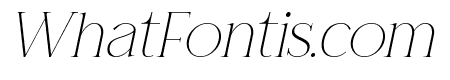 MOORA LIGHT Italic