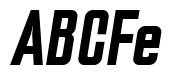 Ampero Bold Italic