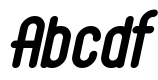 Abingdon Bold Italic