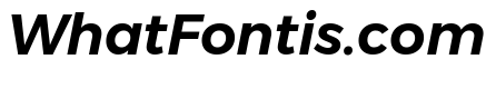Gontserrat SemiBold Italic