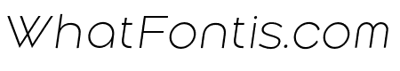 Along Sans s2 ExtraLightItalic