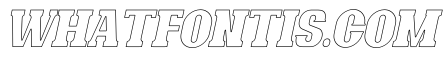 Bonaro Outline Italic Demo Outline Italic