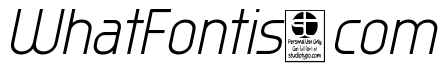 Typo Oval Light Demo Italic