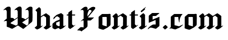 TS-Chapinero Blackletter