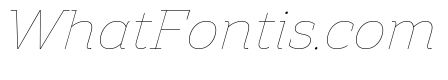 Amazing Slab Trial Thin Italic